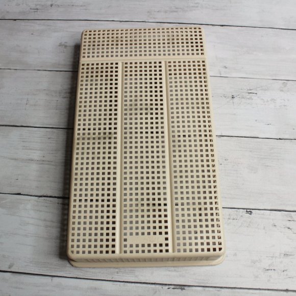 Hutzler Vintage Utensil Flatware Cutlery Tray Drawer Organizer Rack Caddy - Picture 4 of 5